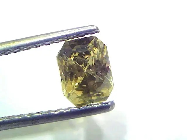 2.01 Ct GII Certified Unheated Untreated Natural Ceylon Yellow Sapphire AA++
