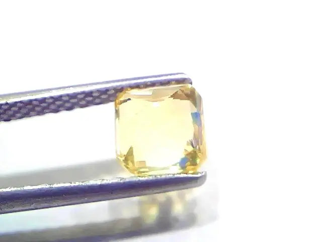 2.01 Ct GII Certified Unheated Untreated Natural Ceylon Yellow Sapphire AA
