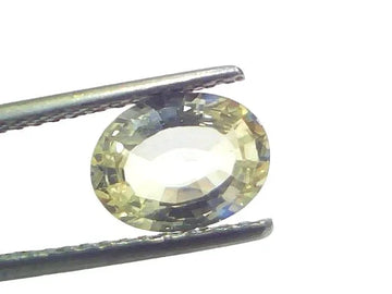2.01 Ct GII Certified Unheated Untreated Natural Ceylon Yellow Sapphire - Venus Gems