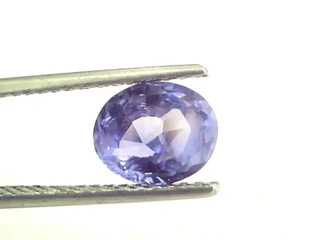 2.04 Ct Unheated Untreated Ceylon Blue Sapphire Neelam Gemstone