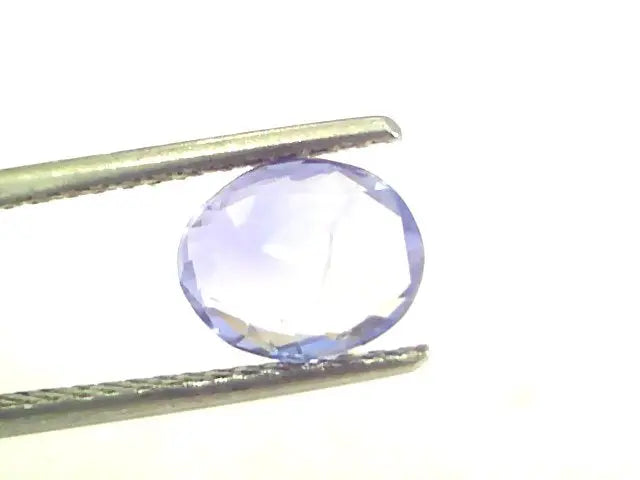 2.04 Ct Unheated Untreated Ceylon Blue Sapphire Neelam Gemstone
