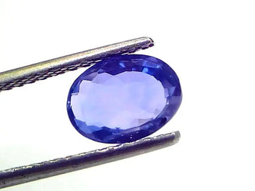 2.02 Ct IGI Certified Unheaated Untreated Natural Ceylon Blue Sapphire AA