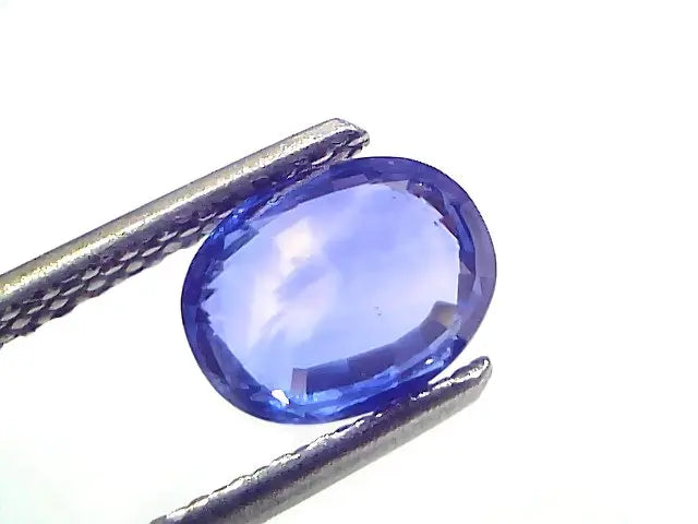 2.02 Ct Certified Unheaated Untreated Natural Ceylon Blue Sapphire AAA