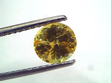 2.02 Ct Unheated Untreated Natural Ceylon Yellow Sapphire Pukhraj AAA