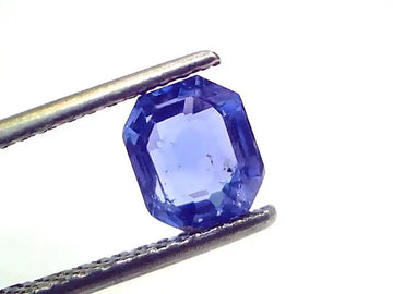 2.03 Ct IGI Certified Unheaated Untreated Natural Ceylon Blue Sapphire AA