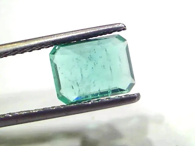2.03 Ct GII Certified Untreated Natural Zambian Emerald Gems AAAAA