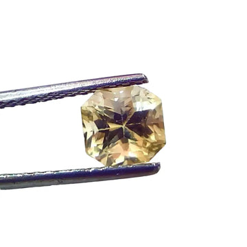 2.03 Ct IGI Certified Unheated Untreated Natural Ceylon Yellow Sapphire
