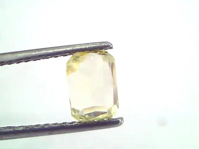 2.03 Ct Unheated Untreated Natural Ceylon Yellow Sapphire Pukhraj