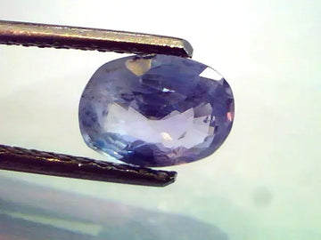 2.04 Ct Unheated Untreated Natural Ceylon Blue Sapphire Neelam