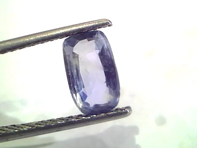 2.06 Ct Unheated Untreated Ceylon Blue Sapphire Neelam Gemstones