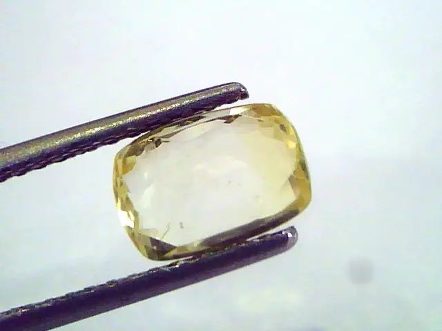 2.05 Ct 3.4 ratti Unheated Untreated Natural Ceylon Yellow Pukhraj