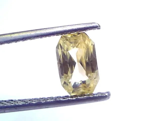 2.05 Ct Unheated Untreated Natural Ceylon Yellow Sapphire Gems