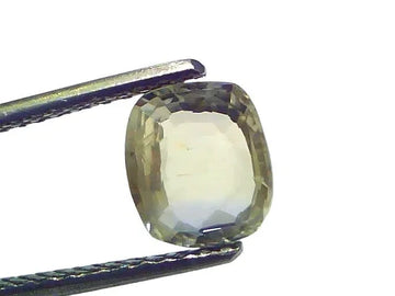2.05 Ct Certified Unheated Untreated Natural Ceylon Yellow Sapphire Gems - Venus Gems