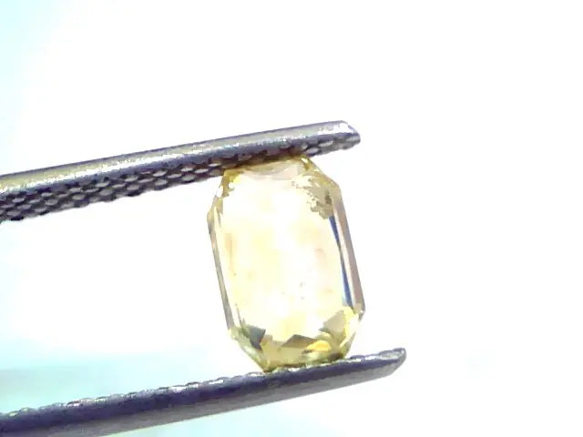 2.05 Ct Unheated Untreated Natural Ceylon Yellow Sapphire Gems