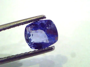 2.09 Ct Unheated Untreated Natural Ceylon Blue Sapphire Neelam Gems