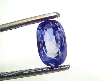 2.08 Ct Certified Unheated Untreated Natural Ceylon Blue Sapphire