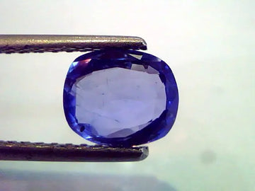 2.05 Ct Unheated Untreated Natural Ceylon Blue Sapphire/Neelam++