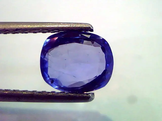 2.05 Ct Unheated Untreated Natural Ceylon Blue Sapphire/Neelam++