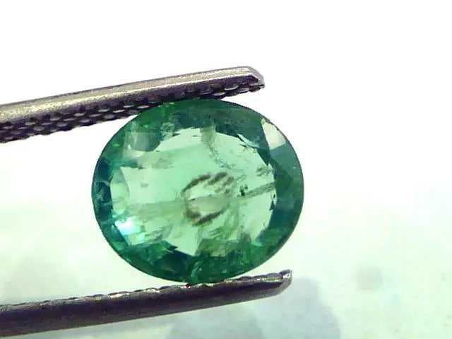 2.00 Ct Unheated Untreated Natural Zambian Emerald Panna Gems