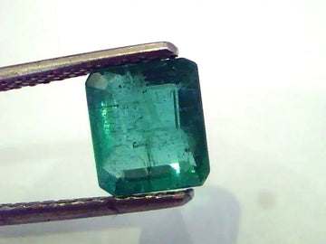 2.07 Ct Unheated Untreated Natural Zambian Emerald AAA