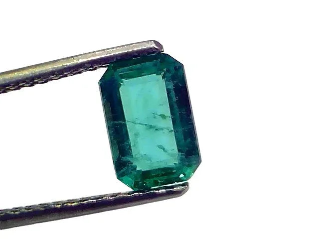 2.05 Ct GII Certified Untreated Natural Zambian Emerald Panna AAA - Venus Gems