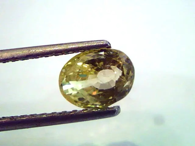 2.05 Ct Unheated Untreated Natural Ceylon Yellow Sapphire,Gems