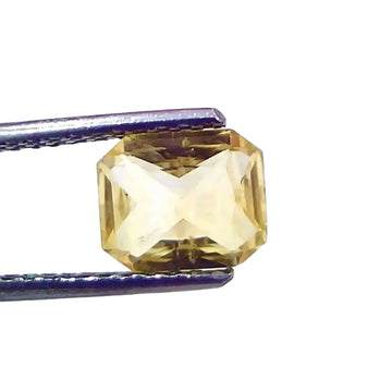 2.05 Ct IGI Certified Unheated Untreated Natural Ceylon Yellow Sapphire