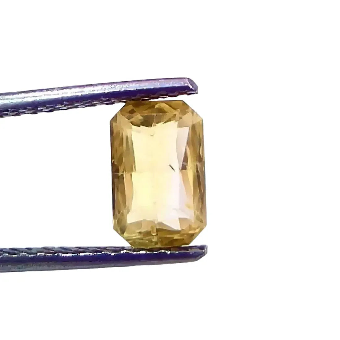 2.05 Ct IGI Certified Unheated Untreated Natural Ceylon Yellow Sapphire - Venus Gems