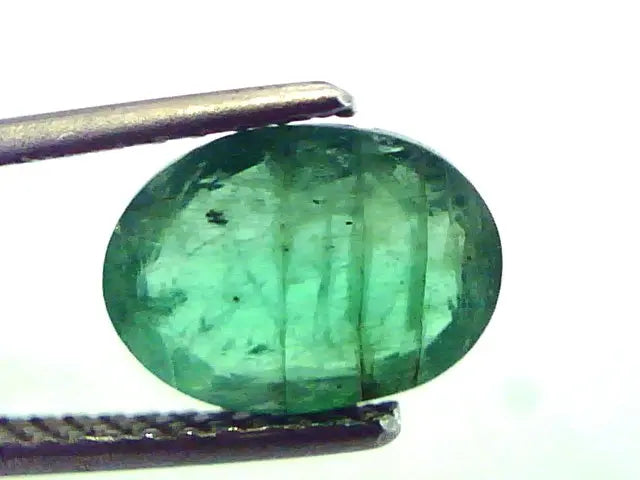 2.02 Ct Untreated Natural Zambian Emerald Gemstone
