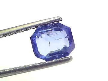2.06 Ct IGI Certified Unheaated Untreated Natural Ceylon Blue Sapphire AA - Venus Gems