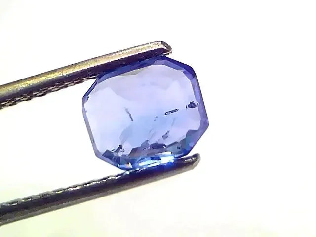 2.06 Ct IGI Certified Unheaated Untreated Natural Ceylon Blue Sapphire AA - Venus Gems
