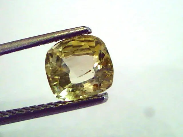 2.06 Ct 3.4 ratti Unheated Untreated Natural Ceylon Yellow Pukhraj