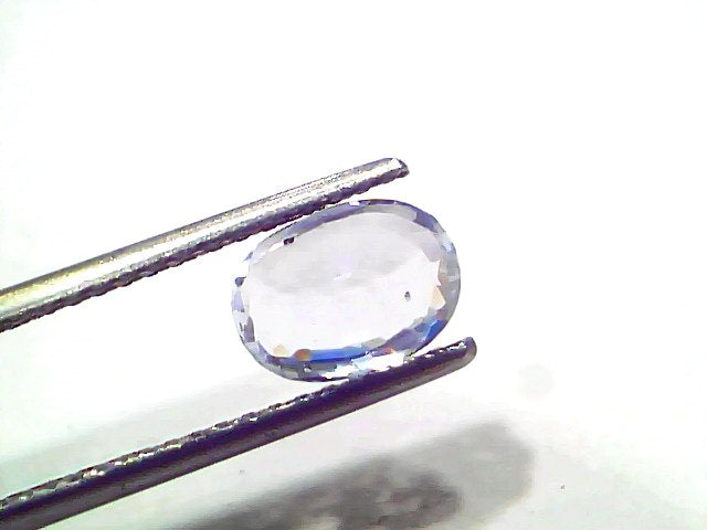 2.06 Carat Certified Unheated Natural Ceylon Blue Sapphire Neelam – 2.26 Ratti