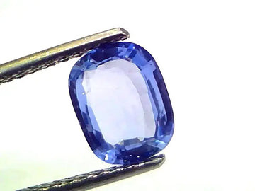 2.07 Ct IGI Certified Unheaated Untreated Natural Ceylon Blue Sapphire AA