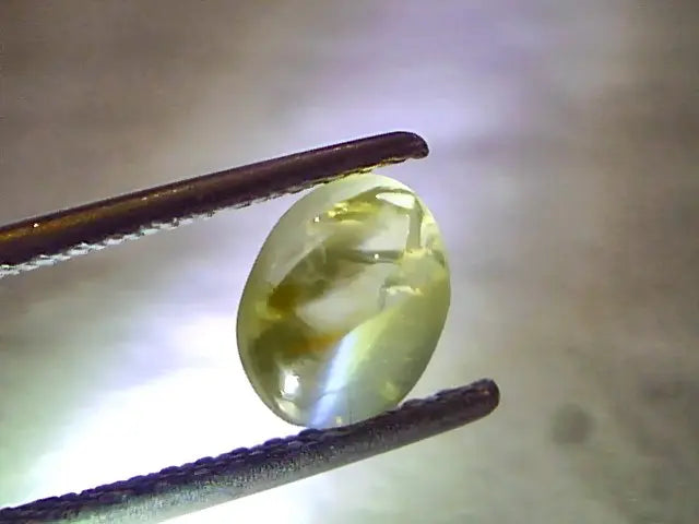 2.09 Ct Certified Untreated Natural Chrysoberyl Ceylon Cats Eye