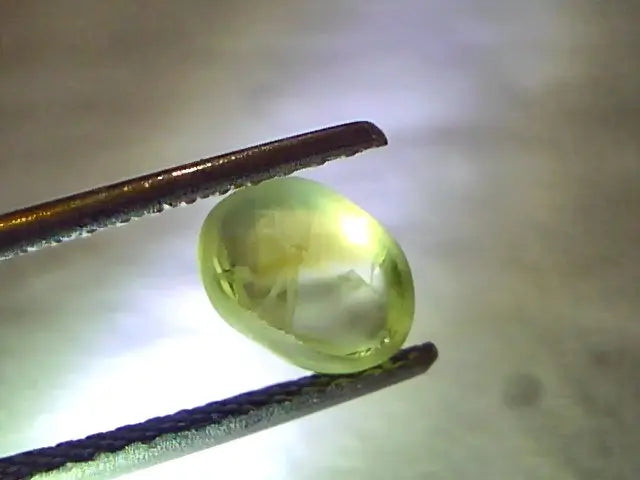 2.09 Ct Certified Untreated Natural Chrysoberyl Ceylon Cats Eye