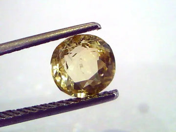 2.07 Ct 3.5 ratti Unheated Untreated Natural Ceylon Yellow Pukhraj