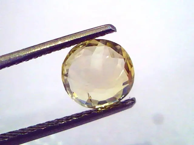 2.07 Ct 3.5 ratti Unheated Untreated Natural Ceylon Yellow Pukhraj