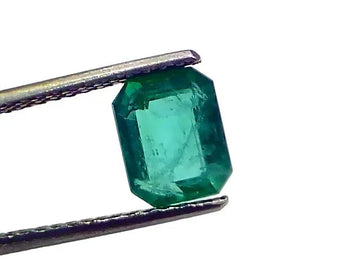 2.08 Ct GII Certified Untreated Natural Zambian Emerald Panna AAA - Venus Gems