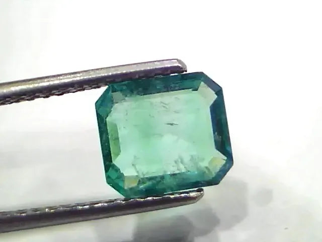 2.08 Ct GII Certified Untreated Natural Zambian Emerald Gems AAAA - Venus Gems