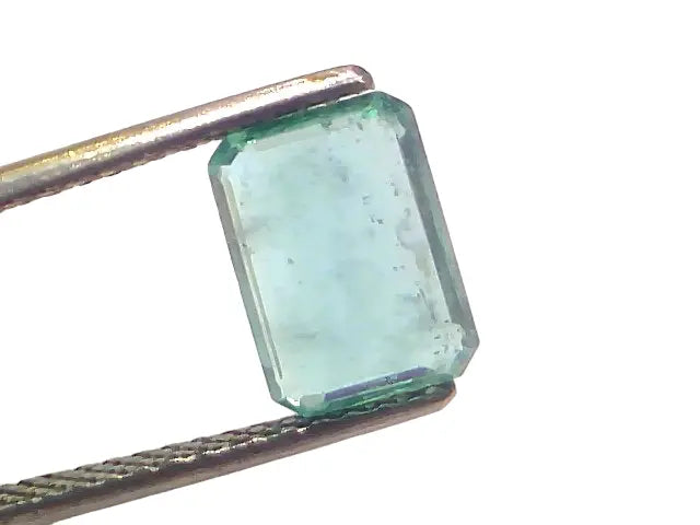 2.08 Ct GII Certified Untreated Natural Zambian Emerald Panna Gemstone