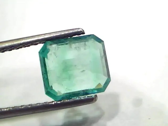 2.08 Ct GII Certified Untreated Natural Zambian Emerald Gems AAAA - Venus Gems