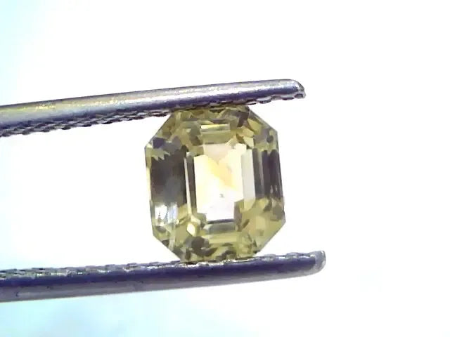 2.09 Ct Unheated Untreated Natural Ceylon Yellow Sapphire Gems - Venus Gems