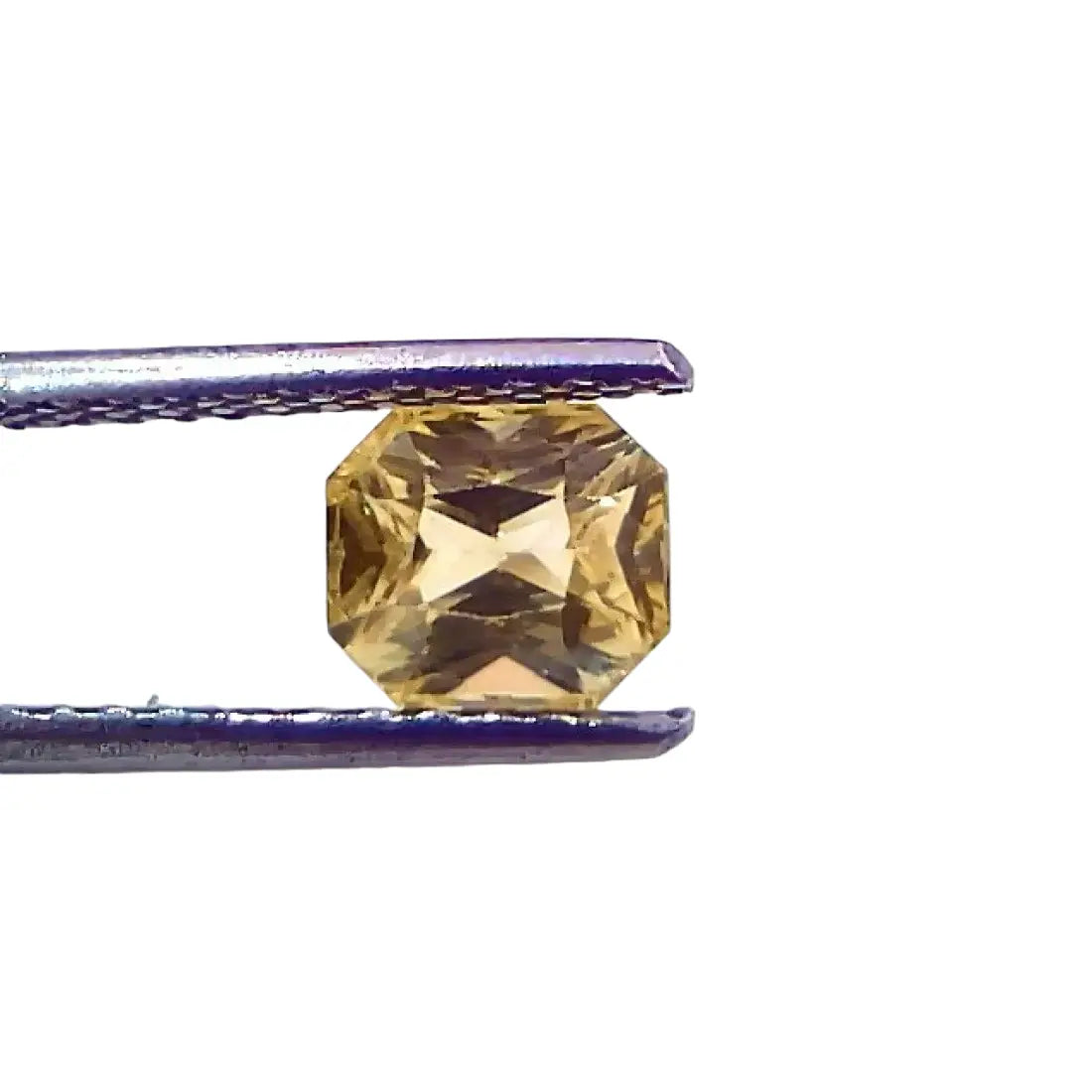 2.08 Ct IGI Certified Unheated Untreated Natural Ceylon Yellow Sapphire