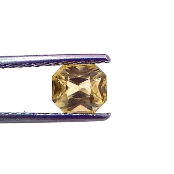 2.08 Ct IGI Certified Unheated Untreated Natural Ceylon Yellow Sapphire