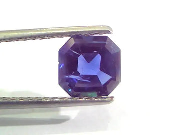 2.09 Ct IGI Certified Unheated Untreated Natural Ceylon Deep Blue Sapphire