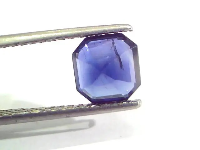 2.09 Ct IGI Certified Unheated Untreated Natural Ceylon Deep Blue Sapphire