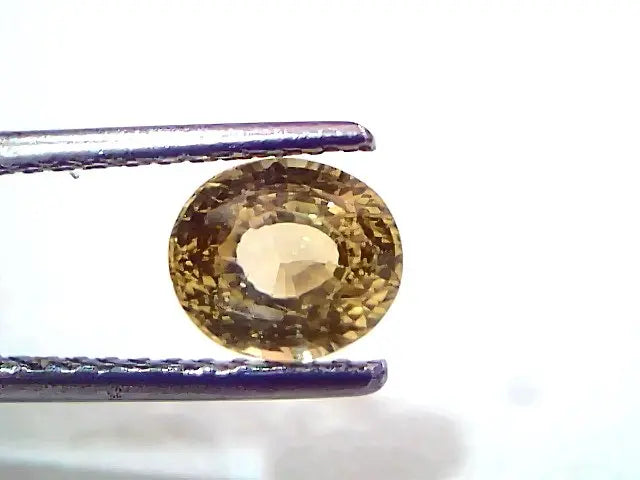 2.09 Ct IGI Certified Unheated Untreated Natural Ceylon Yellow Sapphire