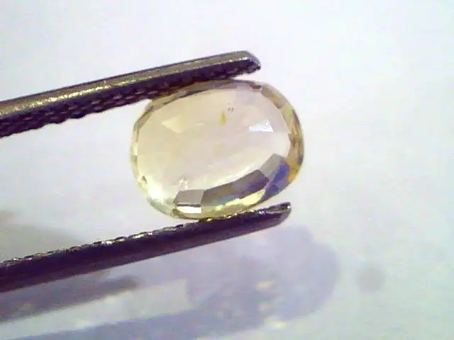 2.11 Ct 3.5 ratti Unheated Untreated Natural Ceylon Yellow Pukhraj