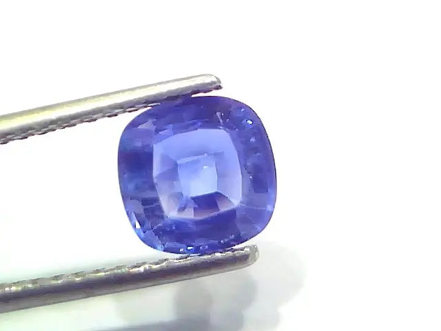 2.10 Ct Certified Unheated Untreated Natural Ceylon Blue Sapphire